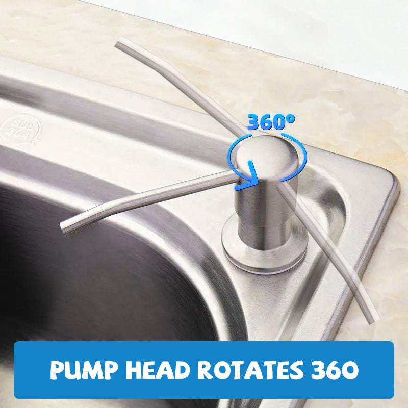 BowLift | Kitchen Sink Built-in Liquid Soap Dispenser Kit