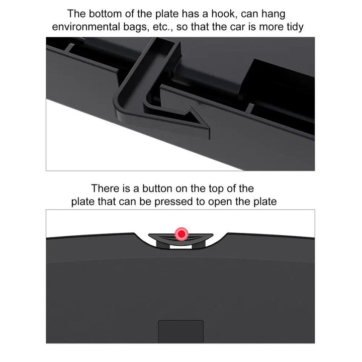 BowLift | Multipurpose Foldable Car Headrest Tray