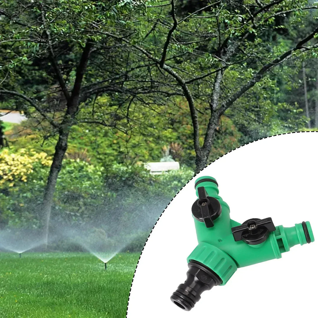 BowLift | HydroFlow AquaDuo | 2-Way Water Distributor | Flexible & Robust | For Garden & Balcony