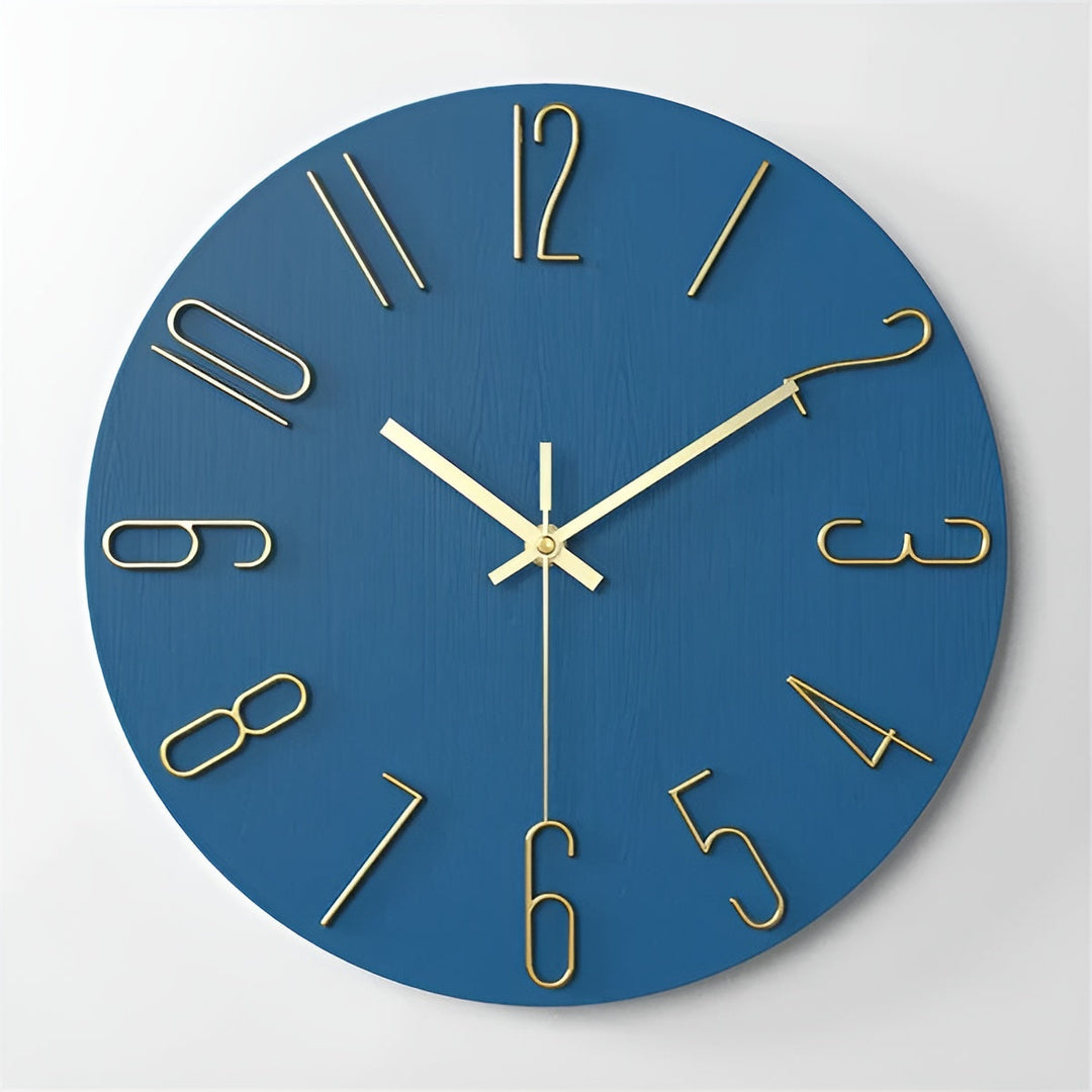3D Wall Clock – Modern and Elegant | Decorative Wall Clock for Living Room and Office | Bowlift