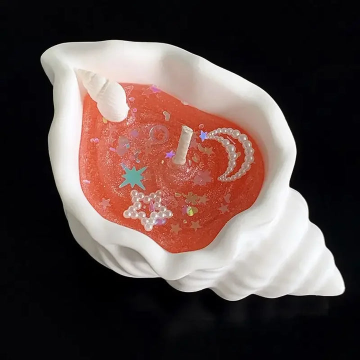 Handmade Sea Shell Starfish Aromatherapy Candle | Bowlift