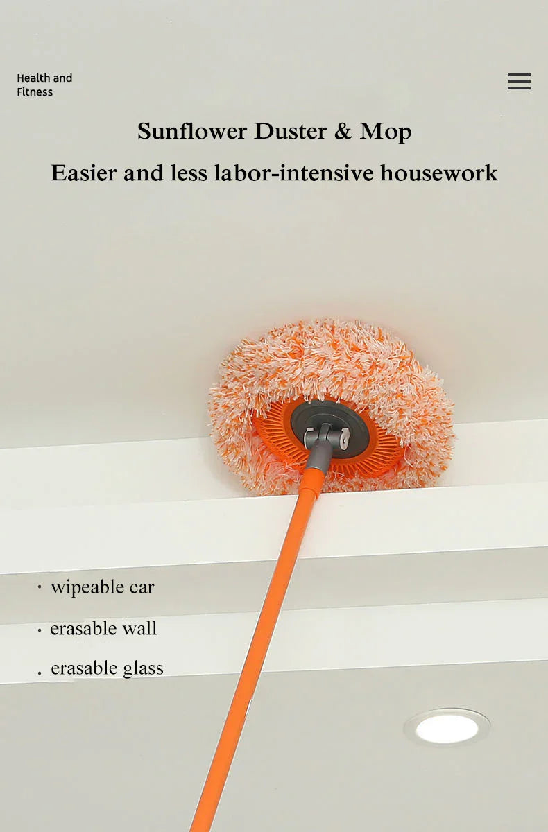 BowLift | 360 Degree Rotating Microfiber Magic Floor Mop