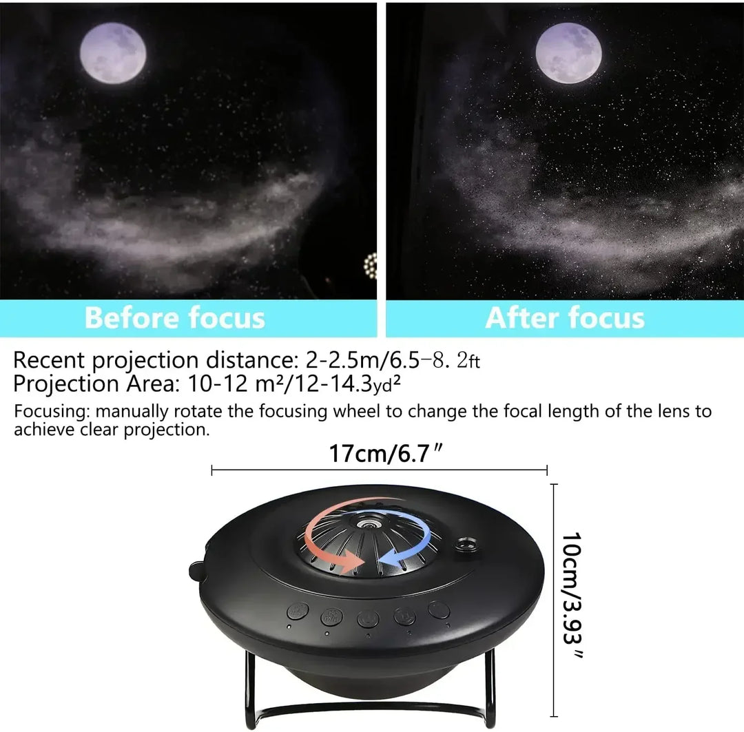 BowLift | Star Explorer UFO LED Galaxy Projector