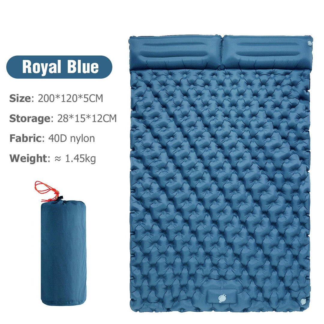 BowLift | Portable Inflatable Built-in Pillow Nature Nest Camping Bed