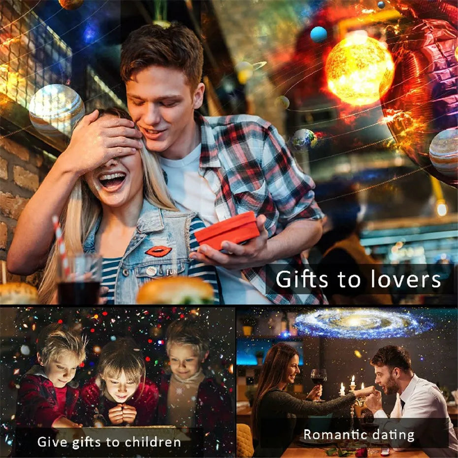 BowLift | 360° Rotate Planetarium Projector Night Lamp