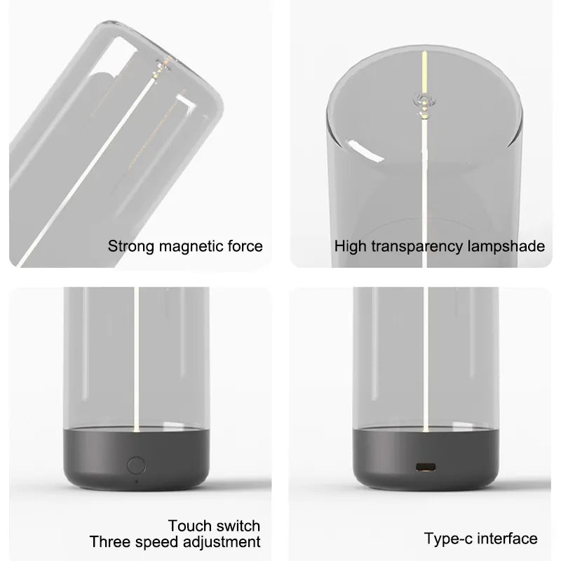 BowLift | Stellar Glow Cordless Anti-Drop Magnetic Desk Lamp