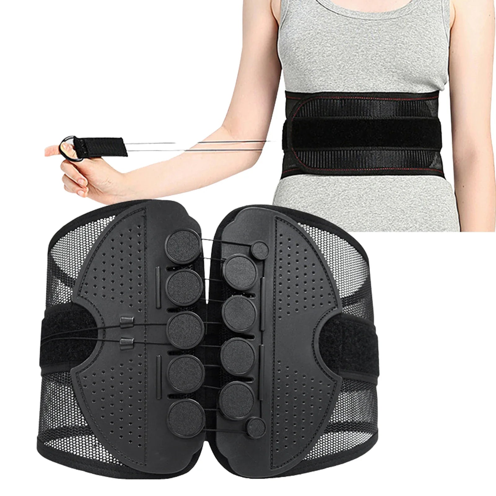 BowLift | Adjustable Spine Lumbar Support Belt
