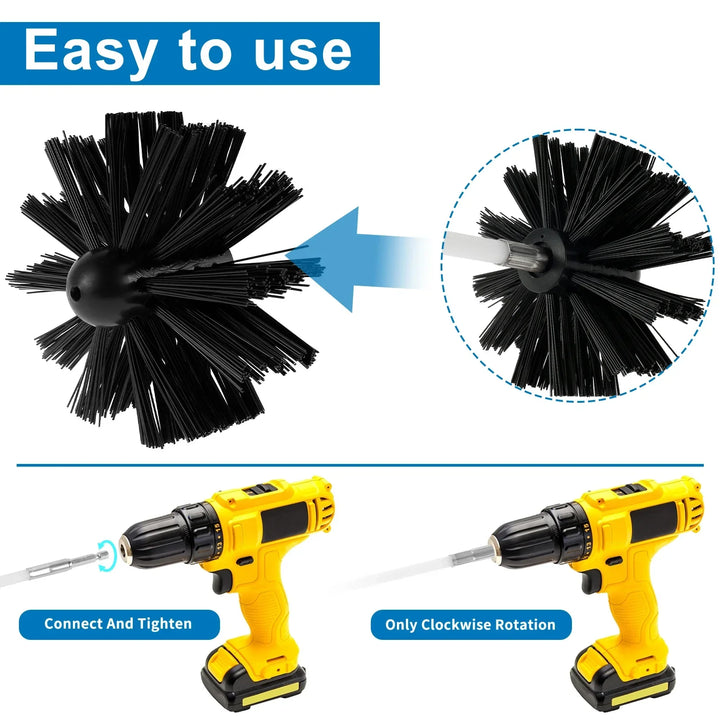 BowLift | Chimney Cleaning Brush Kit