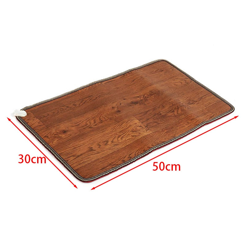 BowLift | Heat Zone Adjustable Leather Foot Warmer Mat