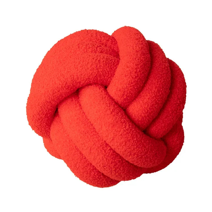 Boucle Rope Knot Ball Cushion | Bowlift