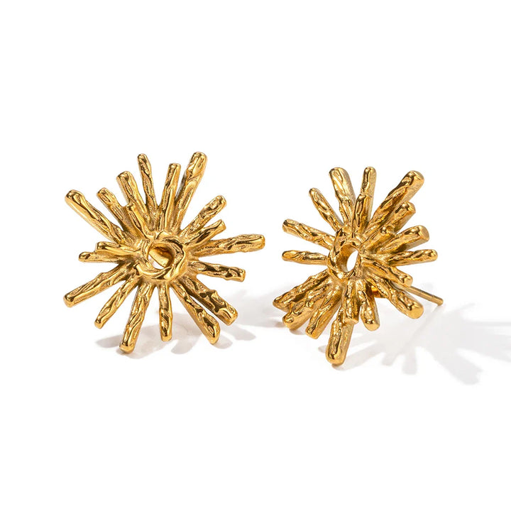 BowLift | Dainty Radial Shine Stud Earrings