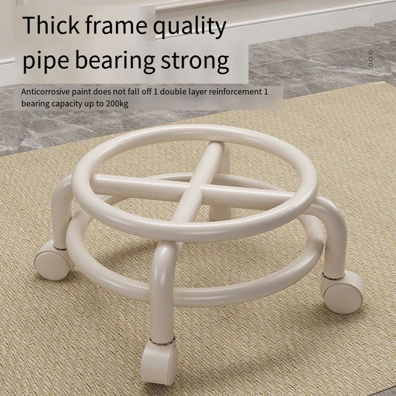 RollEase Mini Rolling Elegant Low Stool | Bowlift