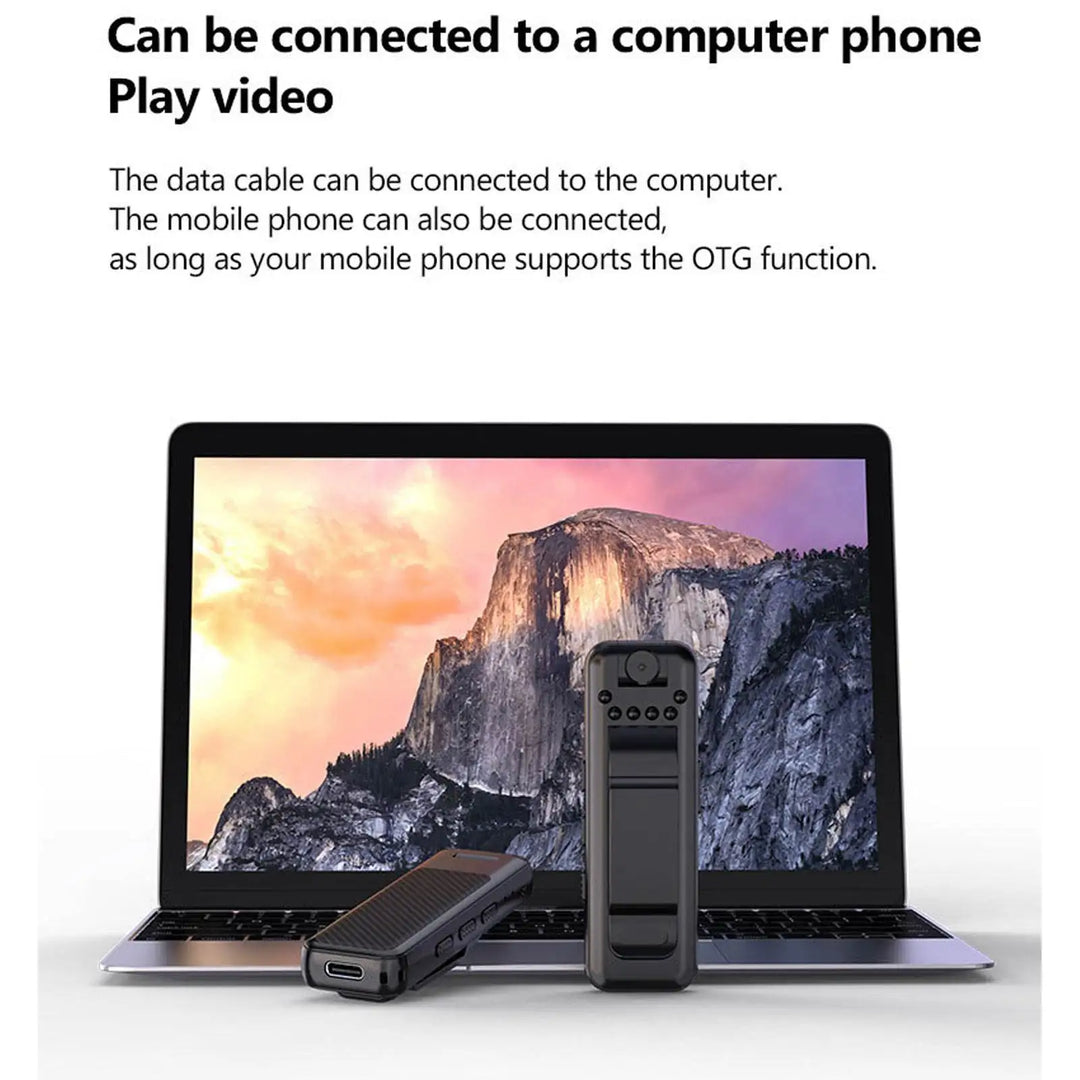 Pocket Spy Mini Clip-On Video Recorder Camera | Bowlift