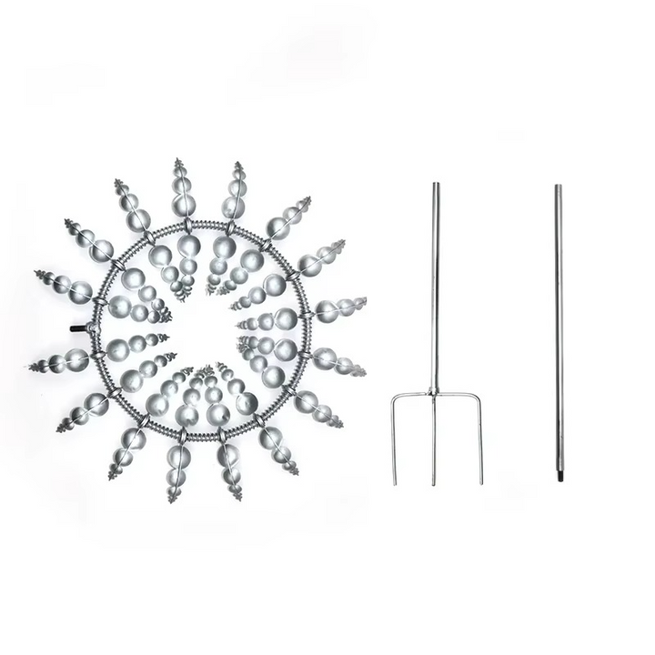 BowLift | Enchanting Solar-Powered 3D Kinetic Wind Sculpture for Gardens