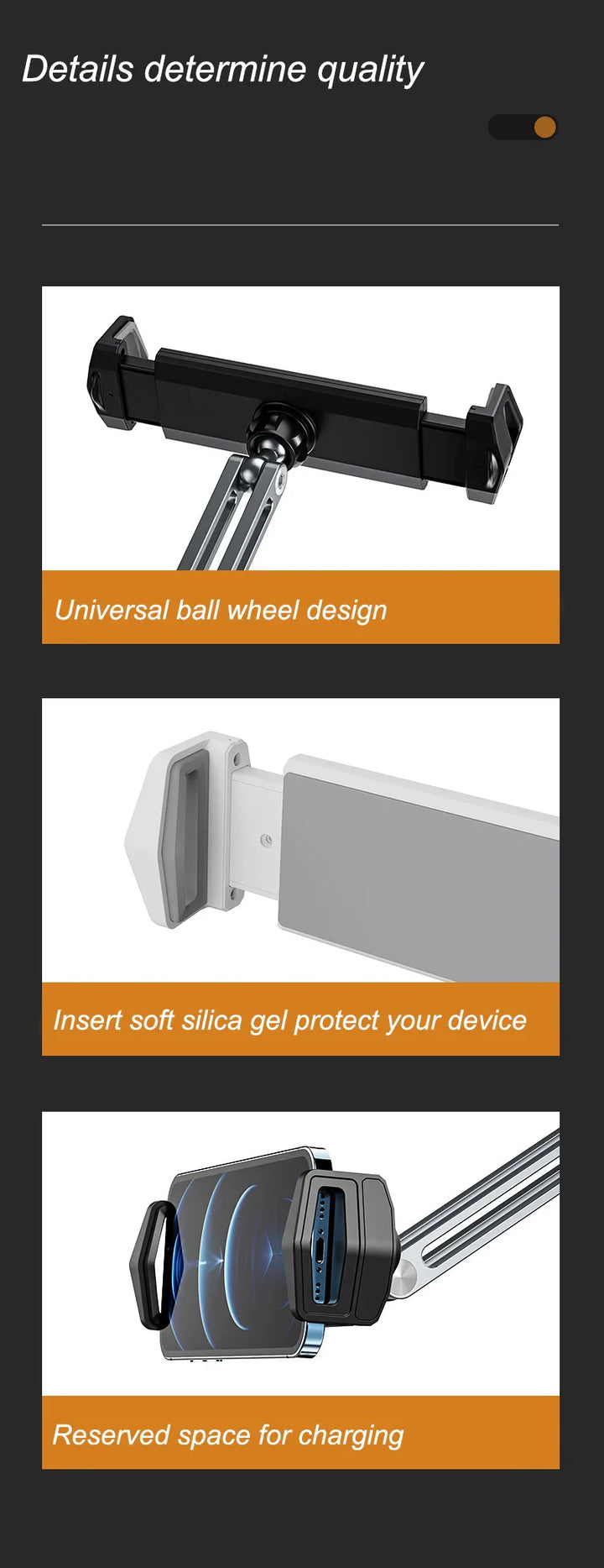 BowLift | Multifunctional Alloy Desk Tablet Bracket