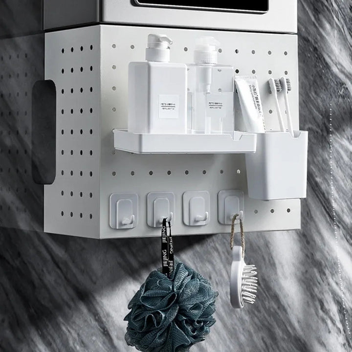 BowLift | Kitchen Organizer Wall-Mounted Hole Board Storage Rack