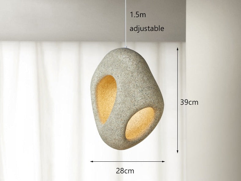 BowLift | Modern Creative LED Pendant Lamp Wabi Sabi