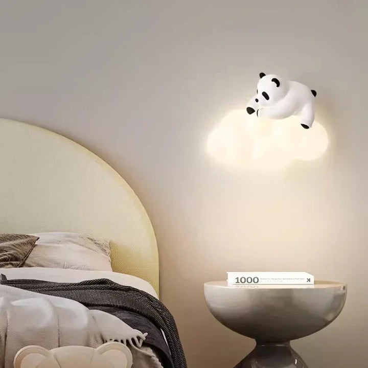 PandaGlow Lamp - Cute LED Wall Light for Children Bowlift