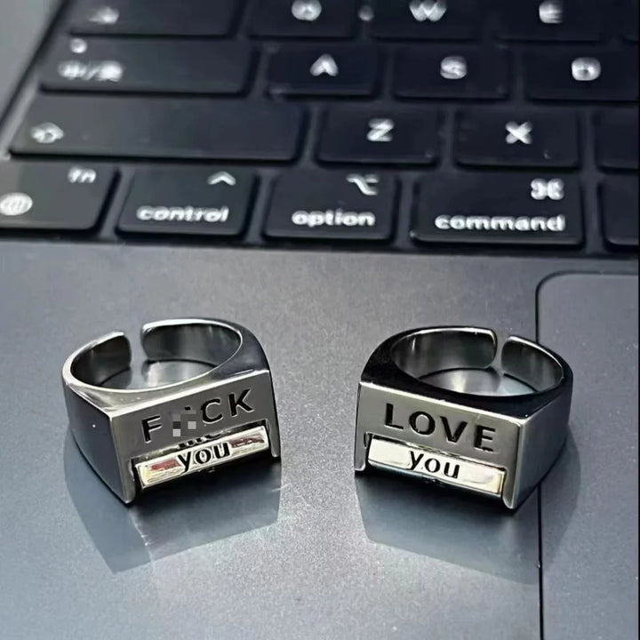 BowLift | F*ck You Everything Rotating Mood Control Ring