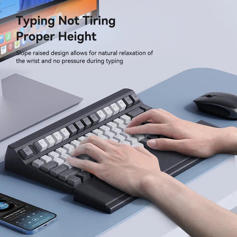 BowLift | Ergonomic Wrist Pad Office Friendly Desk Organizer