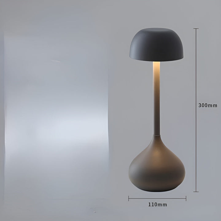 BowLift | LumiTouch Wireless LED Table Lamp – Elegant, Dimmable and Modern