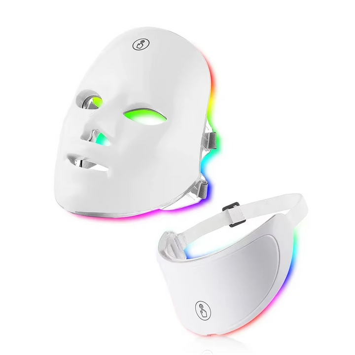BowLift | LED Facial Mask with Neck Support for Skin Firming and Anti Aging Light Therapy