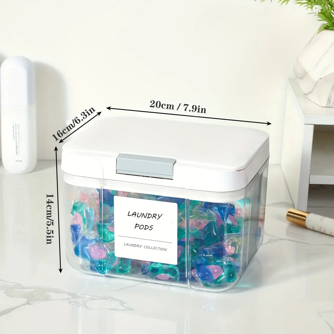 Detergent Pods Storage Box with Lid | Bowlift