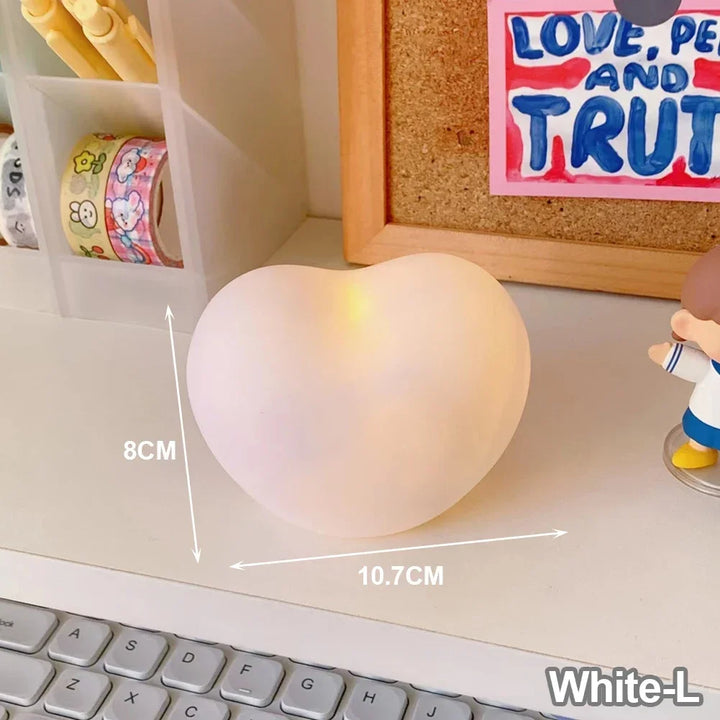BowLift | Heart LED Lamp | 3D Night Light & Decor | Romantic & Creative | Gift for Wedding, Birthday & Christmas