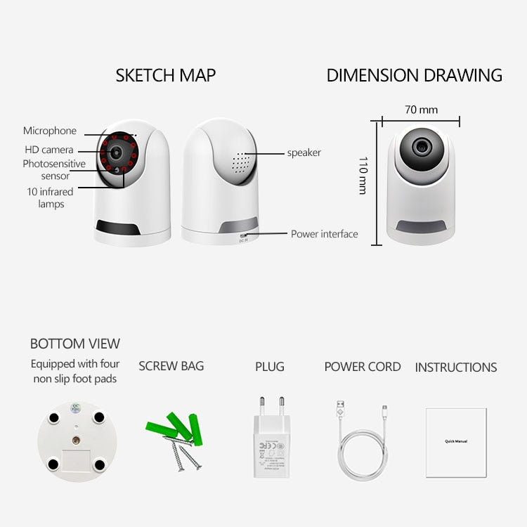 BowLift | Smart Surveillance Wireless Security Indoor Camera