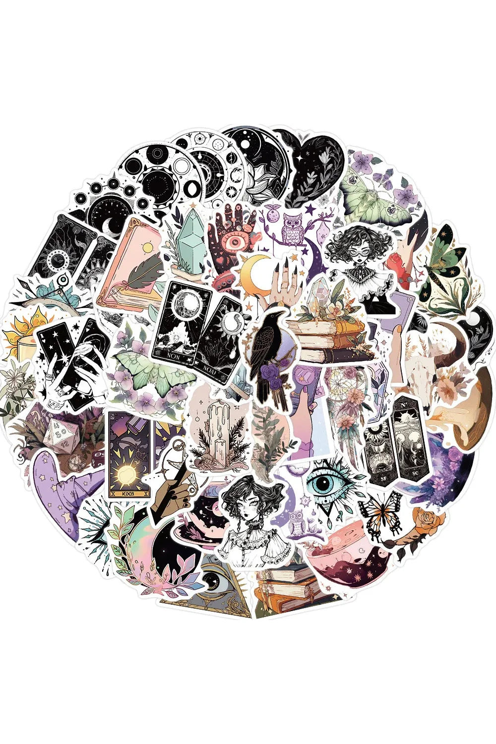 Witch Crystal Tarot Sticker | Bowlift