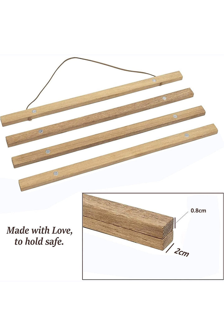 Magnetic poster frame hooks | Bowlift