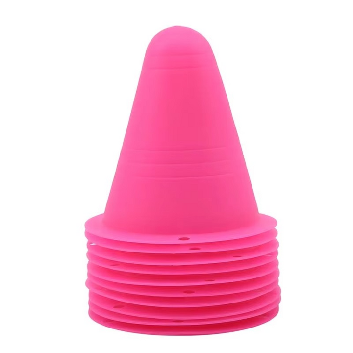 BowLift | 10-Pack Training Cones for Skating, Soccer, Football, and Sports Drills