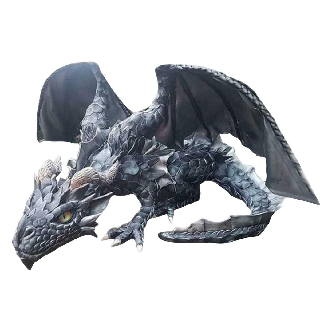 BowLift | Crouching Dragon Guardian Statue: Gothic Outdoor Decoration