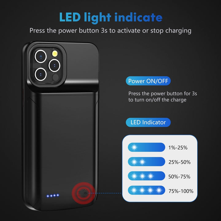 BowLift | Power Bank Charging Armor Phone Case