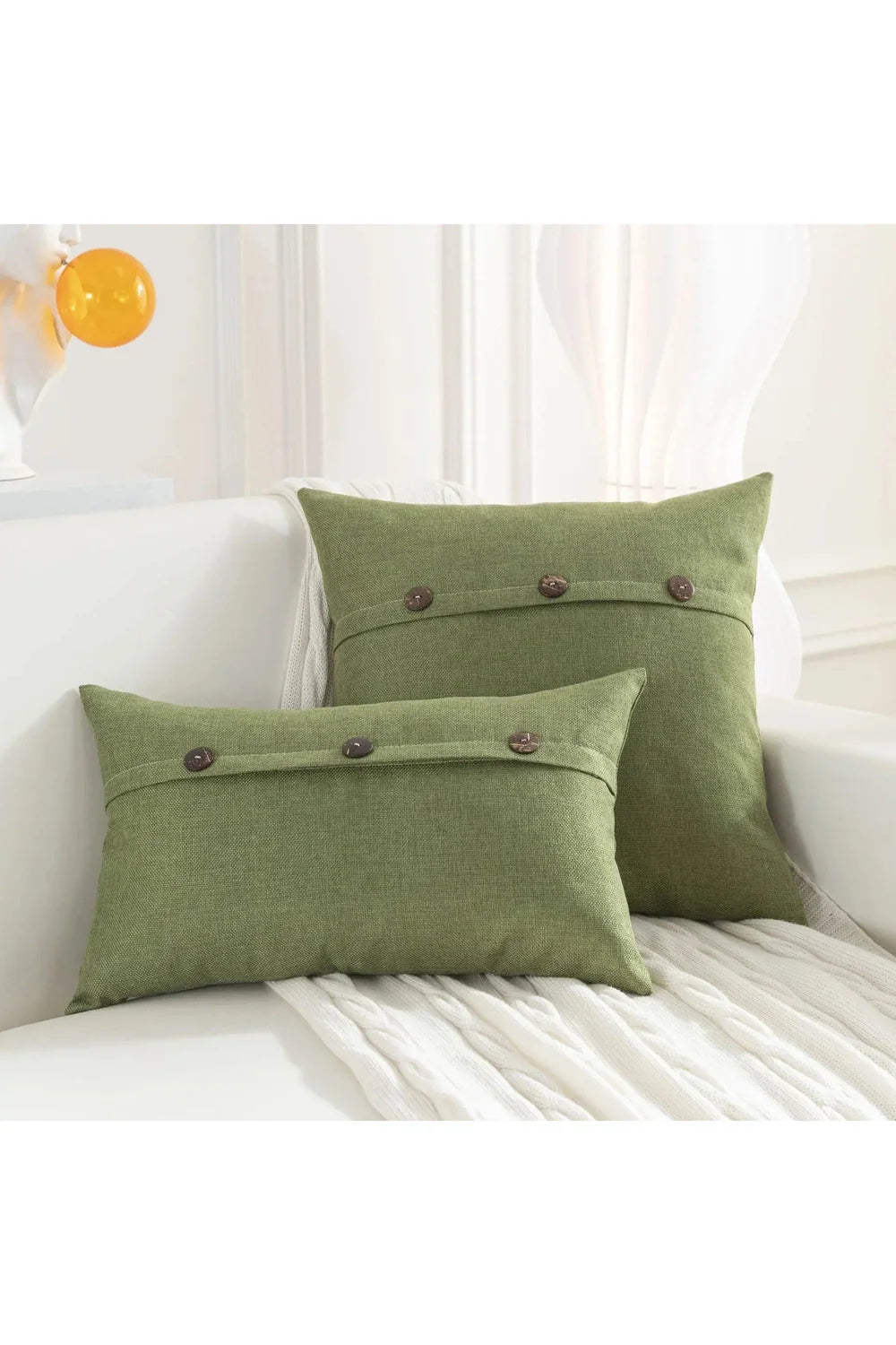 Nordic Button Pillowcase | Bowlift