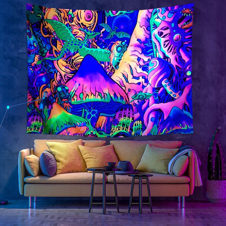 BowLift | Colorful Glowing Luminous Tapestry