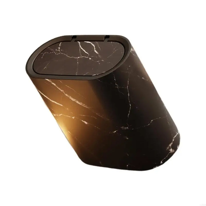 EcoHide Compact Trash Can with Hidden Lid Bowlift