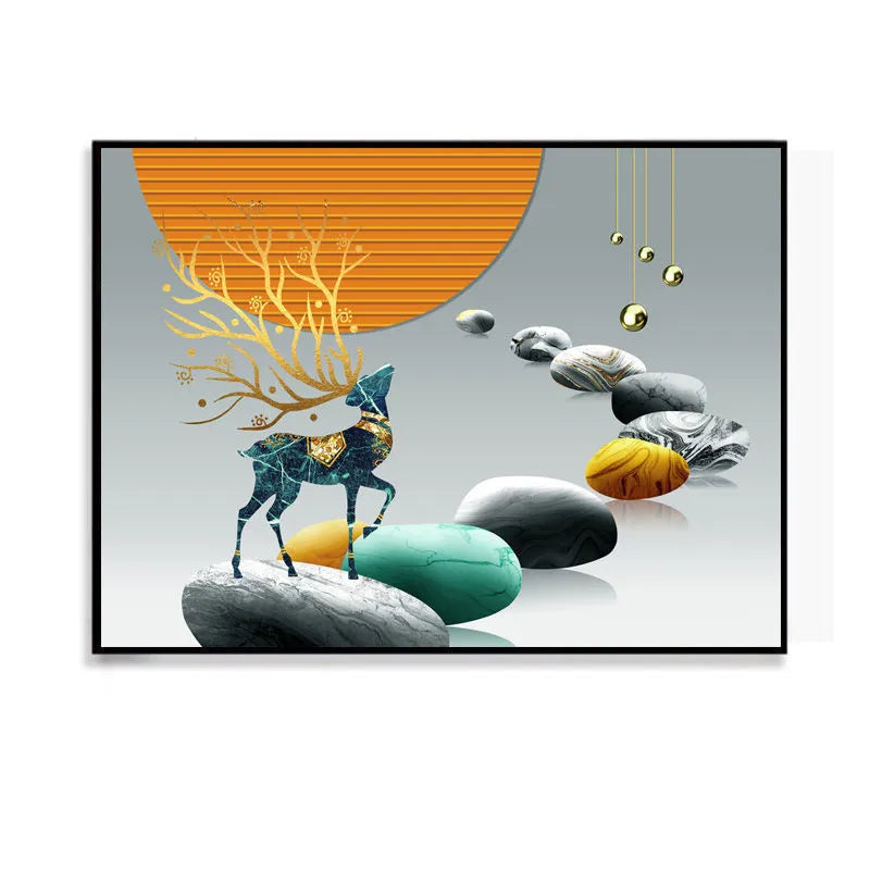 BowLift | Art View Elegant Canvas Electric Box Cover