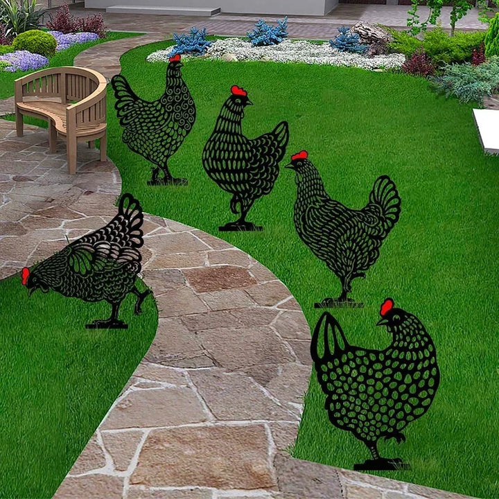 BowLift | Luxury chickens that will bring humor and elegance to the garden!