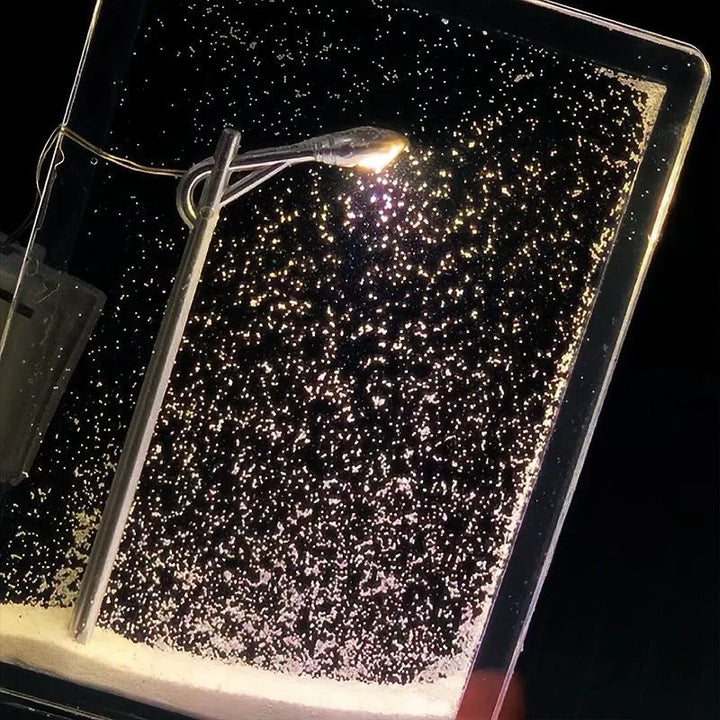 LED Streetlamp Snowfall Effect Decor | Bowlift