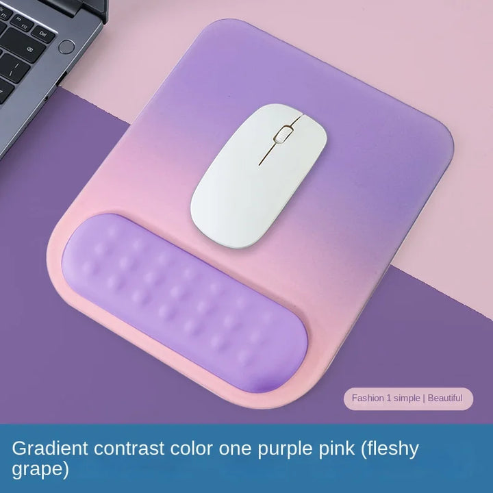 BowLift | ErgoLoom Mouse Pad with Wrist Rest | Ergonomic & Non-Slip | Memory Foam & Anti-Slip Base | For Gaming & Office