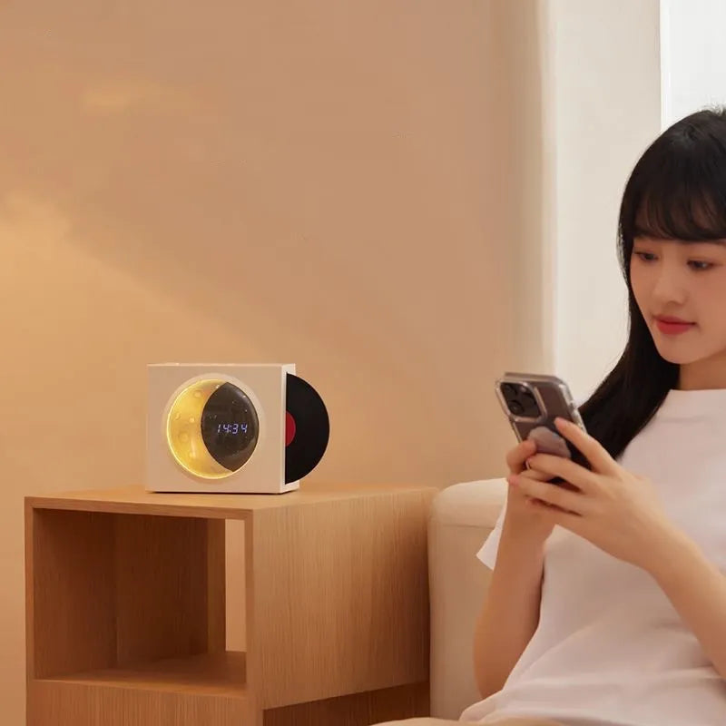 BowLift | Lunar Tune Wireless Speaker Clock