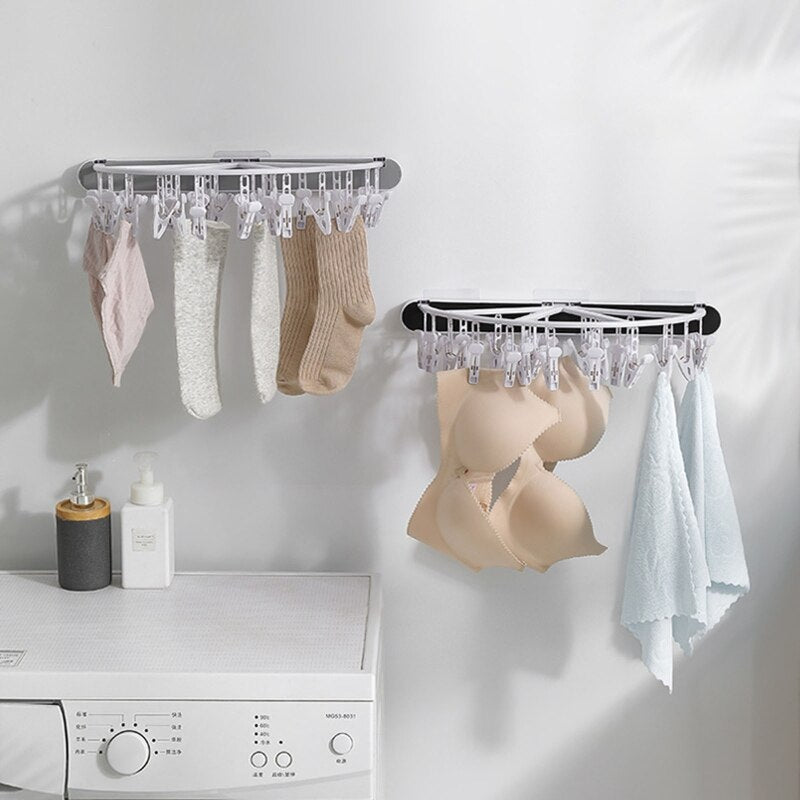 WallDry Mini Drying Rack for Socks and Small Laundry Foldable | Bowlift