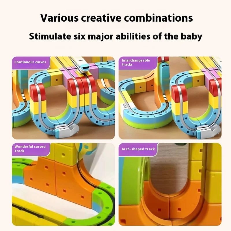 BowLift | Anti-Gravity Magnetic Track Train Set