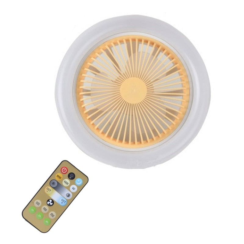 Remote Control Ceiling Fan Lamp | Bowlift