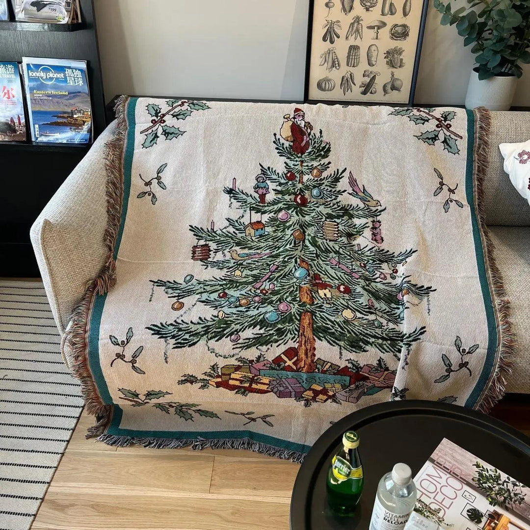 BowLift | Christmas Blanket Nutcracker and Stars Pattern