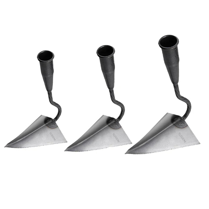 BowLift | RootRaptor Triangle Hoe | Forged Manganese Steel | Sharp & Ergonomic | For Weeding & Seed Furrows