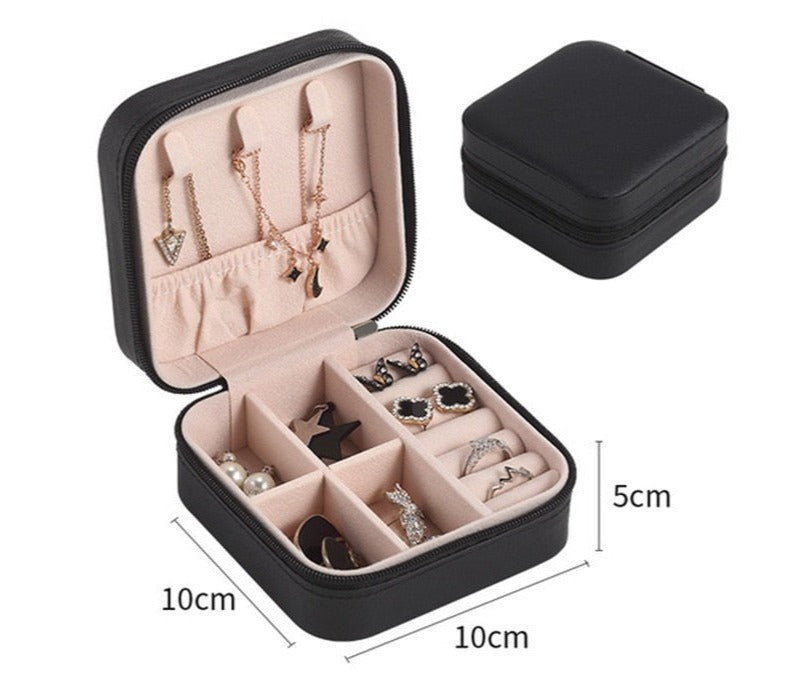 Luxury Portable Jewelry Box Organizer Bowlift