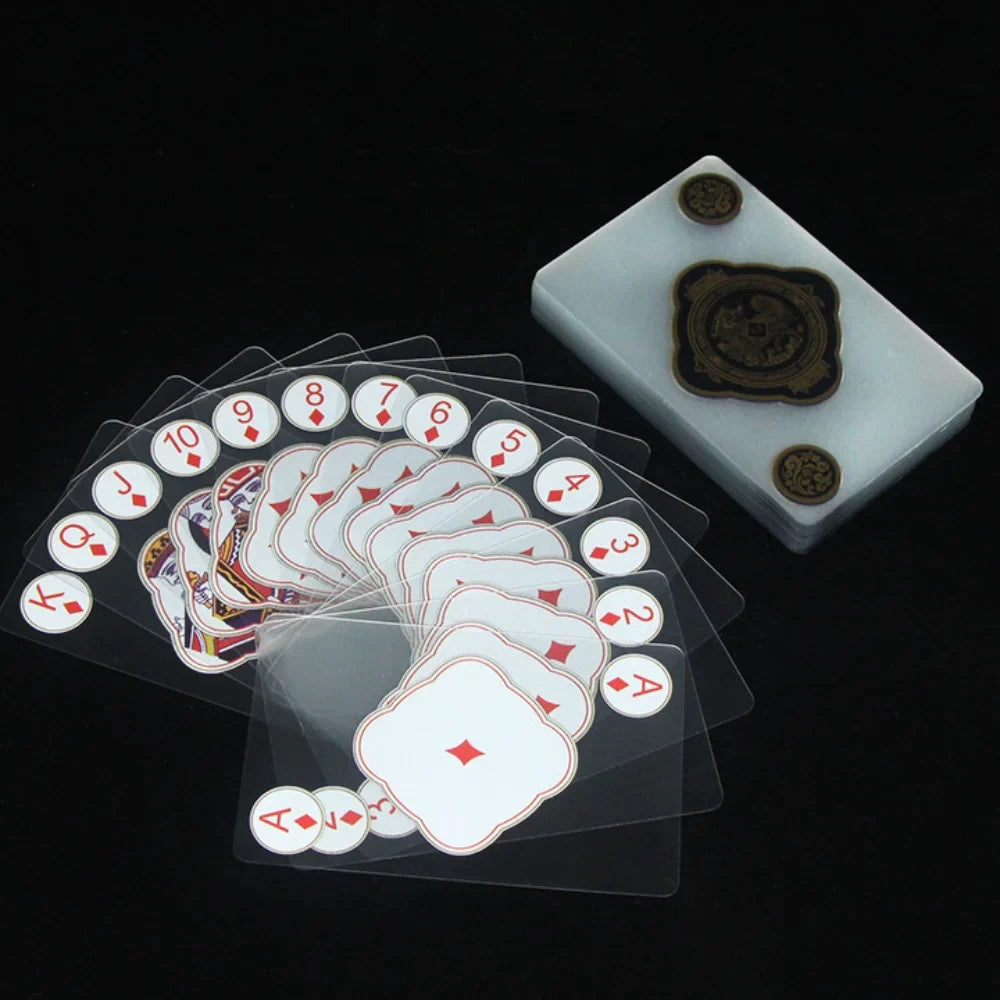 BowLift | Waterproof Transparent Playing Cards
