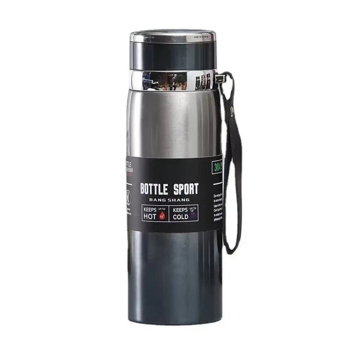 Stainless steel vacuum insulated thermos bottle 1000 ml | Bowlift